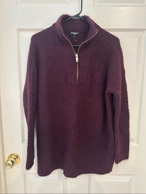 Express Quarter Zip Sweater